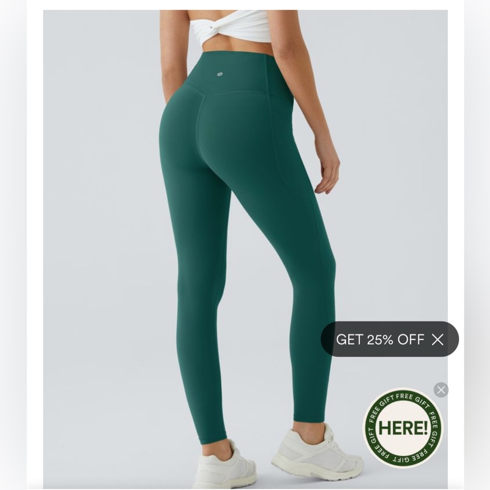 HALARA Teal Full-Length Leggings